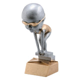 Bobblehead Swimming Resin