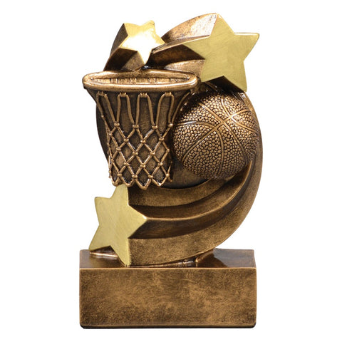 Star Swirl Basketball Resin
