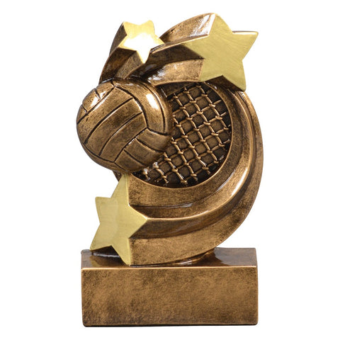 Star Swirl Volleyball Resin
