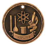 2" 3D Science Medal