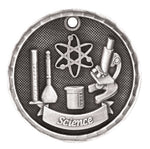 2" 3D Science Medal
