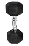 Rubber Coated Hex Dumbbell