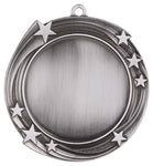 2 3/4" Swirling Star Insert Holder Medals