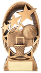 Basketball Radiant Stars Resin (RF1502A/RF1502B)