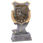 Basketball Shield Award Resin (SA602/SA702)
